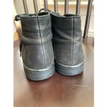 Eileen Fisher Game 2 Black Tumbled Nubuck Leather High Top Sneaker 7 Photo 4