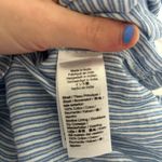 J.Crew  Blue & White Sweetheart Maxi Dress Photo 4