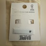 Madewell NWT  Sterling Silver  Huggie Earrings Photo 1