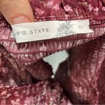 Altar'd State Altar’d State Vaella Smocked Floral Top in Burgundy Long Sleeve Cropped medium Photo 10