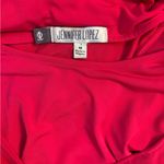 Jennifer Lopez NWT! Fuchsia Drape Tank with Silver Embellishments size M Photo 1