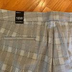 Amanda & Chelsea Plaid Ponte Knit Dress Pants Sz 16W NWT Photo 8
