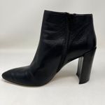 Stuart Weitzman Stuart Weitzman Pure Pointy Toe Booties Black Leather Boots Women’s Size 9.5 M Photo 7