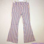 Free People NEW Free PeoplePenny Pull On Flare Jeans Stars And Stripes Print , 26 Photo 8