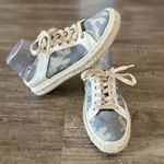 Dolce Vita Camouflage Canvas Slip On Sneakers W/Lace Up, Size 8 Photo 1