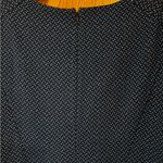 Lands' End Lands’ End Short Sleeve Blue Triangle Print Sheath Dress w/ Front Pockets Size 8 Photo 9