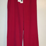 AmyLynn Alice High Waist Straight Wide Leg Pant Trouser Size L Pink NEW W/Tags Size L Photo 0