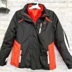 CB SPORTS Women’s Ski Jacket With Removable Lining & Fleece Lined Hood, M Black Size M Photo 0