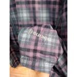 Sunice Weather Womens 1/4 Zip Pullover Windbreaker Pink Plaid Size Large Photo 4