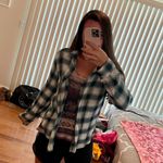 American Eagle Flannel Plaid Shirt Photo 2