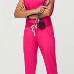 FIGS  Shocking Pink Zamora Jogger Scrub Pants size XXS/T Photo 0