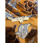 Abel the label  Orange Floral Maxi Dress Peasant Boho Cottagecore Lagenlook XS Photo 6