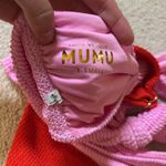 Show Me Your Mumu Pink and Red Bikini Set Photo 4