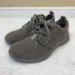 Earth Scenic Quartz Dark Gray Lace Up Fabric Sneakers Size 6 Photo 3
