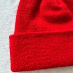  “Enjoy Coca Cola” Vintage Embroidered Pom Pom Winter Beanie Red/White Photo 4