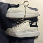 Alexander McQueen Women’s  Larry Oversized White/Black Shoe Sz 38 1/2 Sz 7.5 US Photo 9