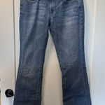 Lucky Brand Y2K Bartlett Sweet n Low Medium Wash Boot Cut Womens Blue Jeans 6/28 Photo 0