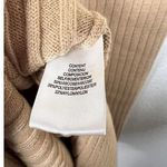 WAYF x BFF Hollie Ribbed Midi Sweater Dress XXS Camel Tie Back Dede Emily NEW Photo 4