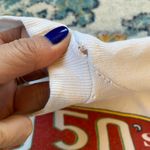 Vintage 80s Distressed Amjays 1950s Bus Stop Lunchenette Sweatshirt Size M/L White Photo 8