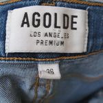 AGOLDE Amour Vert Sophie Crop High Waist Organic Cotton Blend Jeans Photo 6