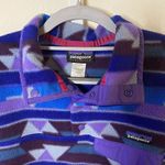 Patagonia Synchilla Multicolor Geometric Aztec Fleece Pullover Jacket Sz XS Photo 5