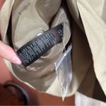 Topshop Button Dad Blazer Oversized Suit Jacket Asymmetrical Beige NWT Size 4 Photo 7