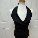 Edikted Edited Backless Cowl Neck Bodysuit - Size S. Photo 2