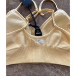 Civil Regime Pastel Yellow Kelly Seamless Bra Size Small Photo 5