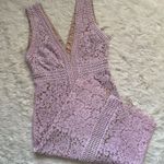 Bardot  Dress Morgan Front Slit Lace Cocktail V-neck Sheath Sleeveless Sz XS Photo 2