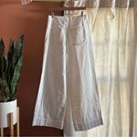 Madewell Superwide-Leg Jeans True White 100% Cotton Wide Leg NWT Size 28 Photo 3
