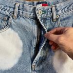 Tommy Hilfiger Vintage Cut Off Bleached Distressed Denim Jean Shorts 🧡🎀 Photo 8