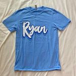 University of Notre Dame blue and white Ryan Hall shirt Photo 0