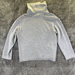 Outdoor Voices Turtleneck Long Sleeve Lightweight Sweater Sz S Light Gray Photo 7