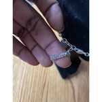 Napier Metallic Silver Beads & Pearl Necklace Photo 3