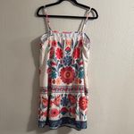 Floral Cami Dress Sundress Red Size L Photo 5