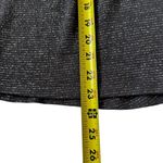 Free People  Grey Metallic Cowl Neck Top Women Blouse Size Large | 72-12 Photo 5