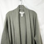 Jones New York  Medium Cardigan Angora Sweater‎ Wool Blend Open Duster Sweater D Photo 3