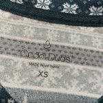 Cuddl Duds  Pajama Set Womens Sz XS Apres Ski  Evergreen Pockets Pants Long Slv Photo 1