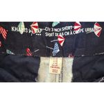 Gap Khakis By Womens Size 12 City 3 Inch Shorts Dark Blue Umbrella Summer Beach Photo 5