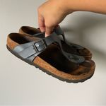 Birkenstock  Gezah Metallic Blue Women's Sandals Size 37 Photo 1