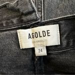 AGOLDE Women's Criss Cross Raw Hem Short Size 24 Hitchhike Photo 7