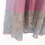 Gypsy Circus Womens Vintage Stempunk Emo Dark Goth Lace Midi Dress Size S Red Photo 3