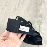 Aerie NWT Lace Up Sides Square Neck Bra Black size Medium Photo 3