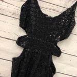 Lovely Rosely‎ sequin evening mini dress Black Photo 1