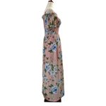 As You Wish As U Wish Women Size Small Maxi Dress Floral Off Shoulder Pink Photo 1