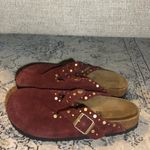 Birkenstock  Boston Rivets Clogs Zinfandel suede Photo 1
