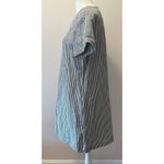 Jenni Kayne NWT  Linen Striped Shortsleeve T-Shirt Shift Dress Size S Photo 2