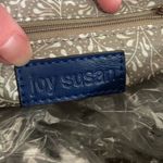 Joy Susan  Convertible Mariah‎ Medium tote Blue Handbag Purse Photo 9