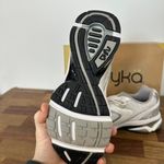 Ryka  Womens Sneakers Chatham 6.5 White Gray Chunky 90s Dad Street Lace Comfort Photo 2