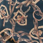 Vintage Women’s Equestrian Horse Novelty Button Down Shirt Medium Black Photo 5